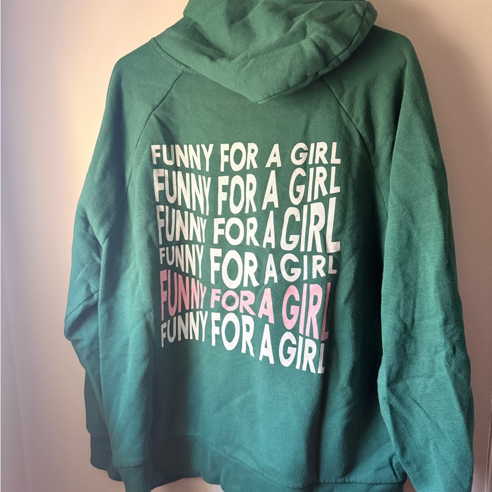 Green Fleece Hoodie